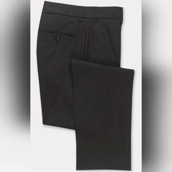 Brook Taverner Men's Monaco Charcoal Tailored Fit Trouser Size 34 Regular - Picture 3 of 3